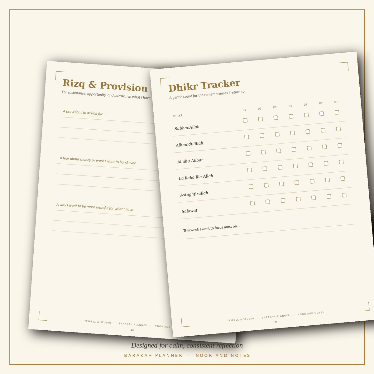 Islamic Dua Journal